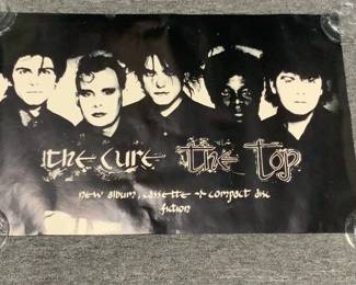 The Cure 1984 Album Promo Poster "The Top"