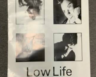 New Order LOW LIFE Tour Poster