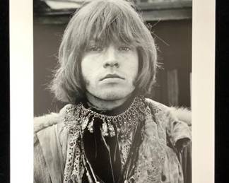 Brian Jones 1967 Giclee Print, Monterey Pop Festival
