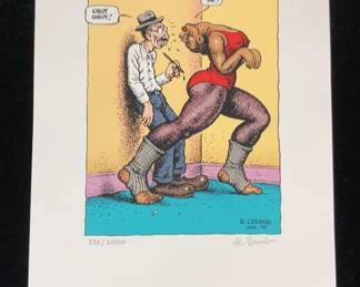 R. Crumb Ltd. Edition Print