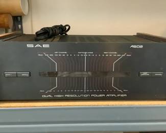 VTG Audio SAE A502 Dual High Res Power Amp 200w