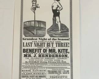 Benefit  of Mr. Kite Ltd. Ed. Print