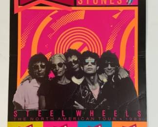 1989 Rolling Stones Steel Wheels Tour
