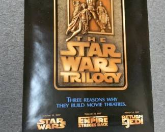 Star Wars Trilogy Poster 1997