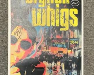 Afghan Whigs Signed / Numbered Poster