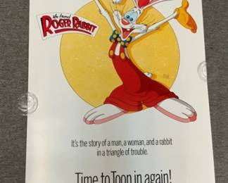 ROGER RABBIT Toon In Again Movie Poster