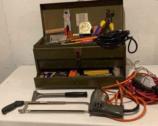 Tool Box, Electric Drill, Tools