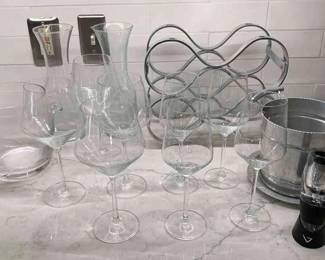 Schott Zwiesel Stemware, Wine Bottle Rack, Carafes