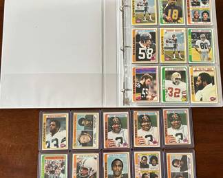1978 Topps football cards. Over 500 cards including Tony Dorsett rookie, Walter Payton and more
