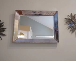 Beveled Mirror And Decor