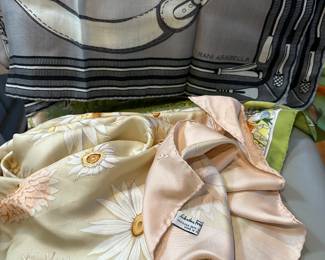 Ferragamo silk scarf 