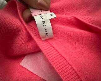 White + Warren cashmere sweater 