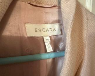 Escada blazer in a lovely pale pink