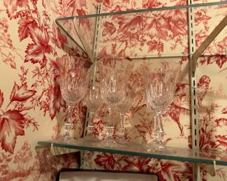 Crystal stemware