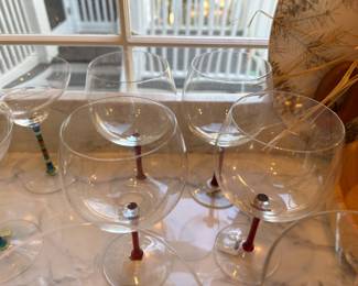 Crate and Barrel stemware 