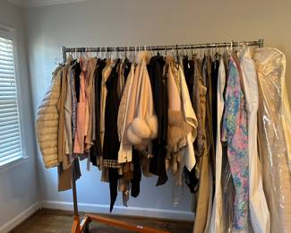 Tons of upscale women’s clothing 