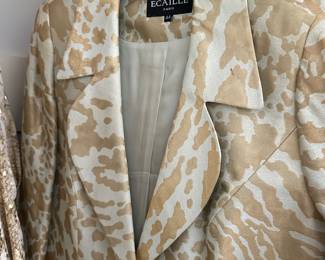 Abstract upscale blazer 