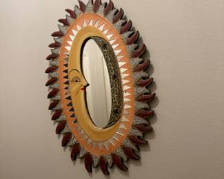 Unique sun mirror 