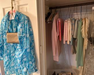 Cashmere sweaters and Lilly Pulitzer 