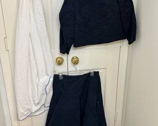 Stunning Tish Cox navy 2 piece formal set