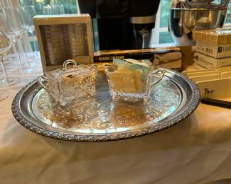 Silverplate and Crystal 