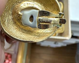 Ciner earrings 