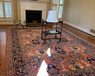 10 x 13’ wool Mahal area carpet 