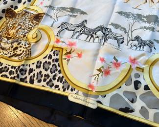 Ferragamo silk scarf 