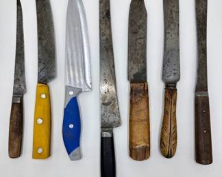 7 Knives, Some Vintage, Some Hand Carved
Lot #: 93