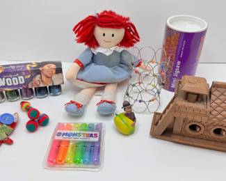 Toys: Kashmiri Miniature Wood House Boat, Madeleine Doll, New Nail Polish, Mini Jigsaw Puzzle & More
Lot #: 164