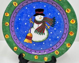 Set 12 New In Box Sango Sweet Shoppe Christmas Dinner & Salad Plates By Sue Zipkin (24 Pieces)
Lot #: 107