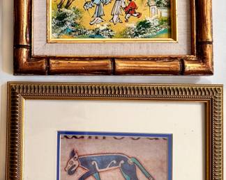 Original Asian Painting & Print From Book Of Kells
Lot #: 141