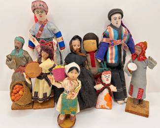 9 Vintage International Dolls From Israel & More
Lot #: 171