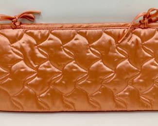 Vintage Quilted Silk Lingerie Travel Storage Carrier
Lot #: 160