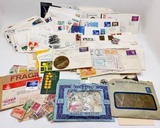 Hundreds Of First Day Covers, Stamps On Envelopes
Lot #: 140