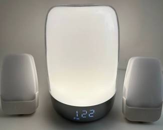 Wake Up Light With Clock & 2 GE Night Lights, All Appear Unused
Lot #: 182