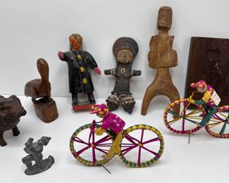 Antique Springerle & 8 Vintage International Figurines
Lot #: 172