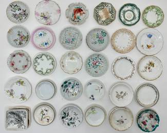 Over 40 Vintage Miniature Plates: Haviland Limoges, Royal Austria, Depose France, Johnson Bros & More
Lot #: 83