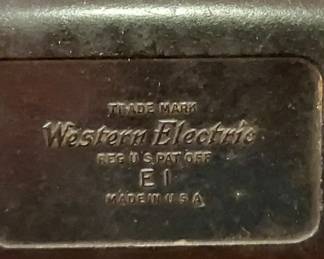 Western Electric Model E1 Rotary dial telephone