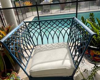 fabulous Oversized Patio Metal Chairs (4)