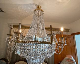 Several Crystal Chandeliers