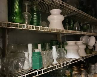 . . . many vases