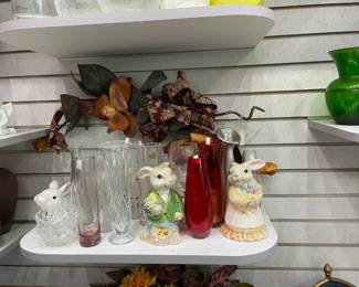 . . . vases and bunnies