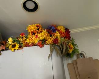 . . . faux flowers will be sold by the stem: small, medium, large -- many of these are new in the box -- never  used