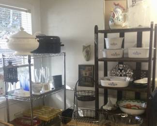 Corning ware, tureen 