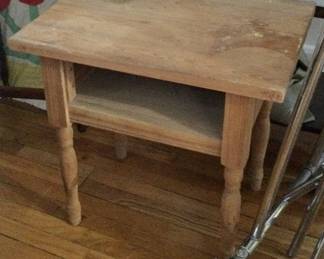 Cypress side table