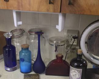 Decanters and bottles