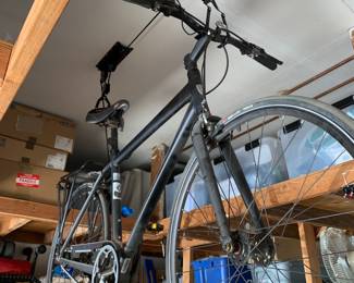 Bike Hanger Overhead Hoist Pulley System with 100lb Capacity for Bicycles or Ladders  Secure Garage Ceiling Storage by Rad Cycle Photo