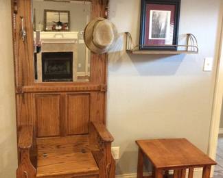 Hall Tree with seat storage