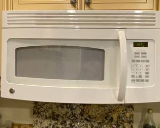 GE microwave and hood fan